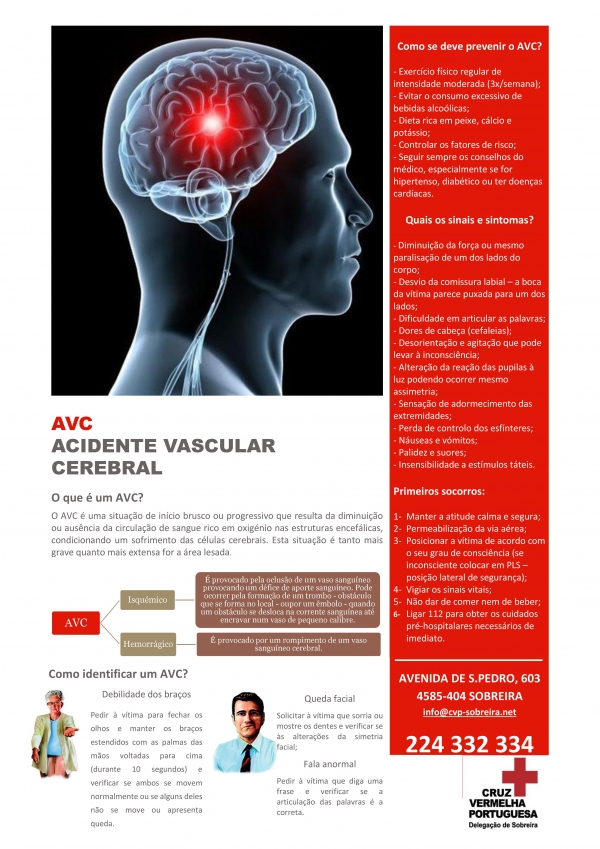 Dia Mundia do Acidente Vascular Cerebral