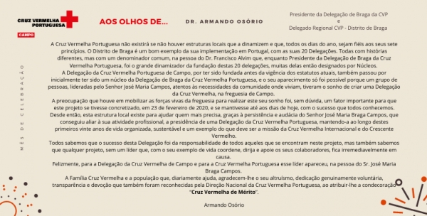 CVP Campo aos olhos de... Dr. Armando Osório