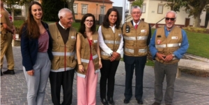 Exercício de demonstração de meios da Emergência CVP, no âmbito da Reunião dos Coordenadores Locais de Emergência da zona Norte